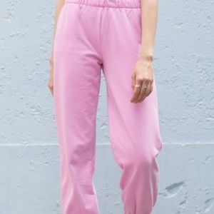 BUBBLEGUM ROSA SWEATPANTS (Brandy Melville)
